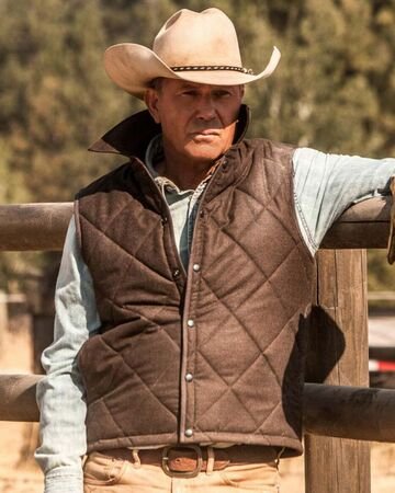 John Dutton in his Montana ranch.