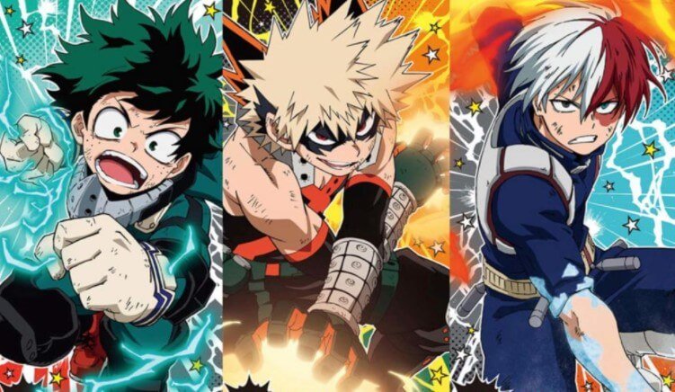 MHA anime was released back in 2016.