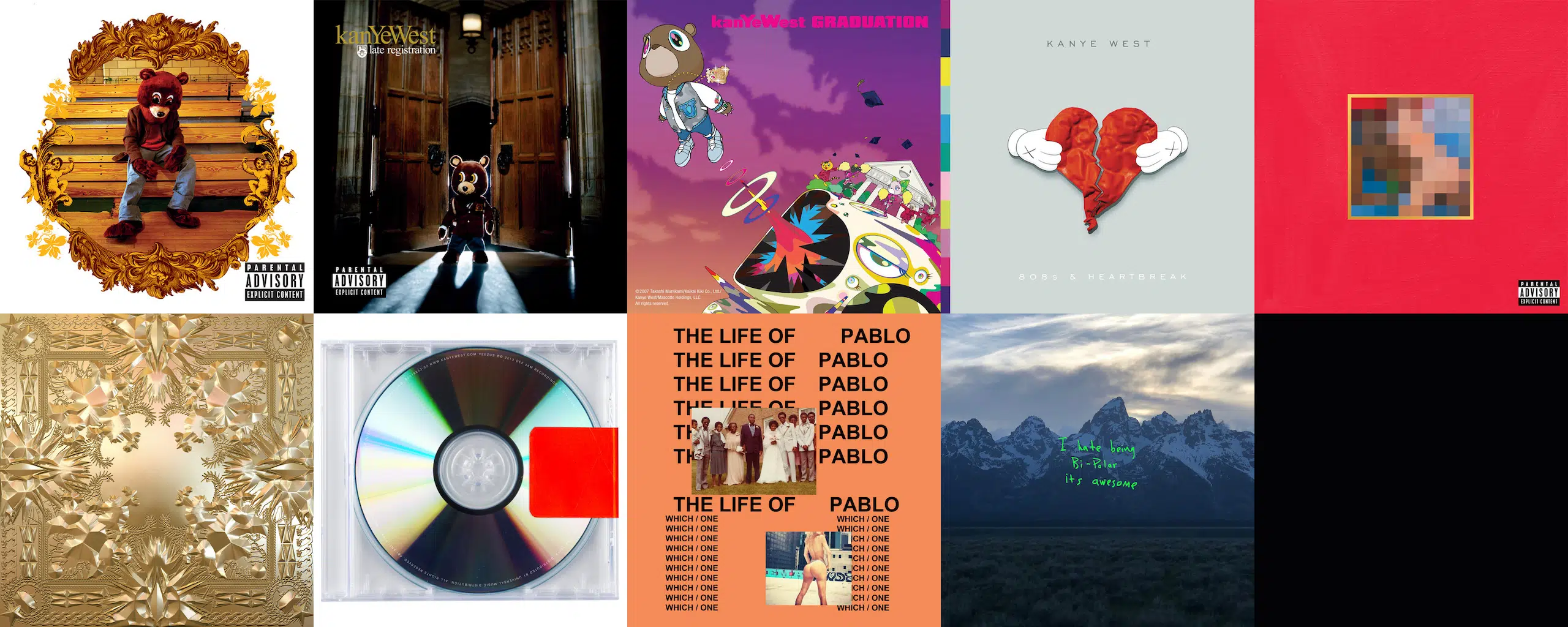 Kanye West Albums