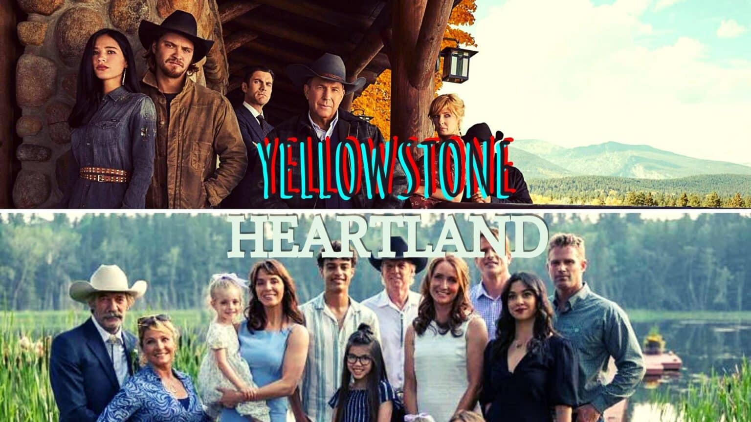 Breakdown of best Western shows Yellowstone vs. Heartland