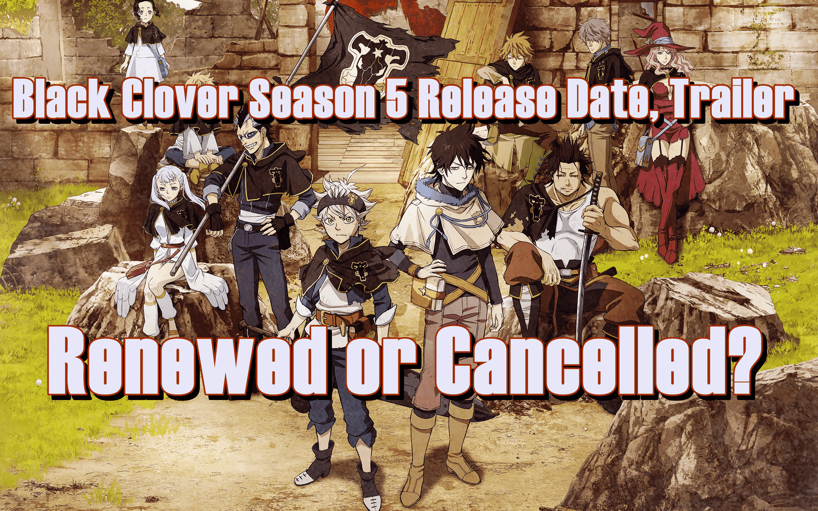 Black Clover Season 5 Release Date - Renewed or Canceled?