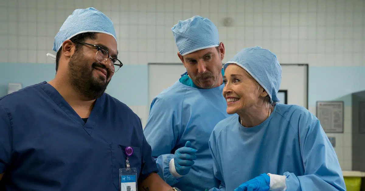 Murderville Episode 6, Sharon Stone as a guest star