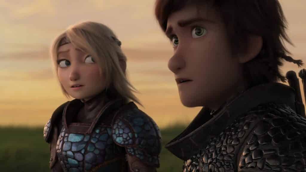 Hiccup and Astrid