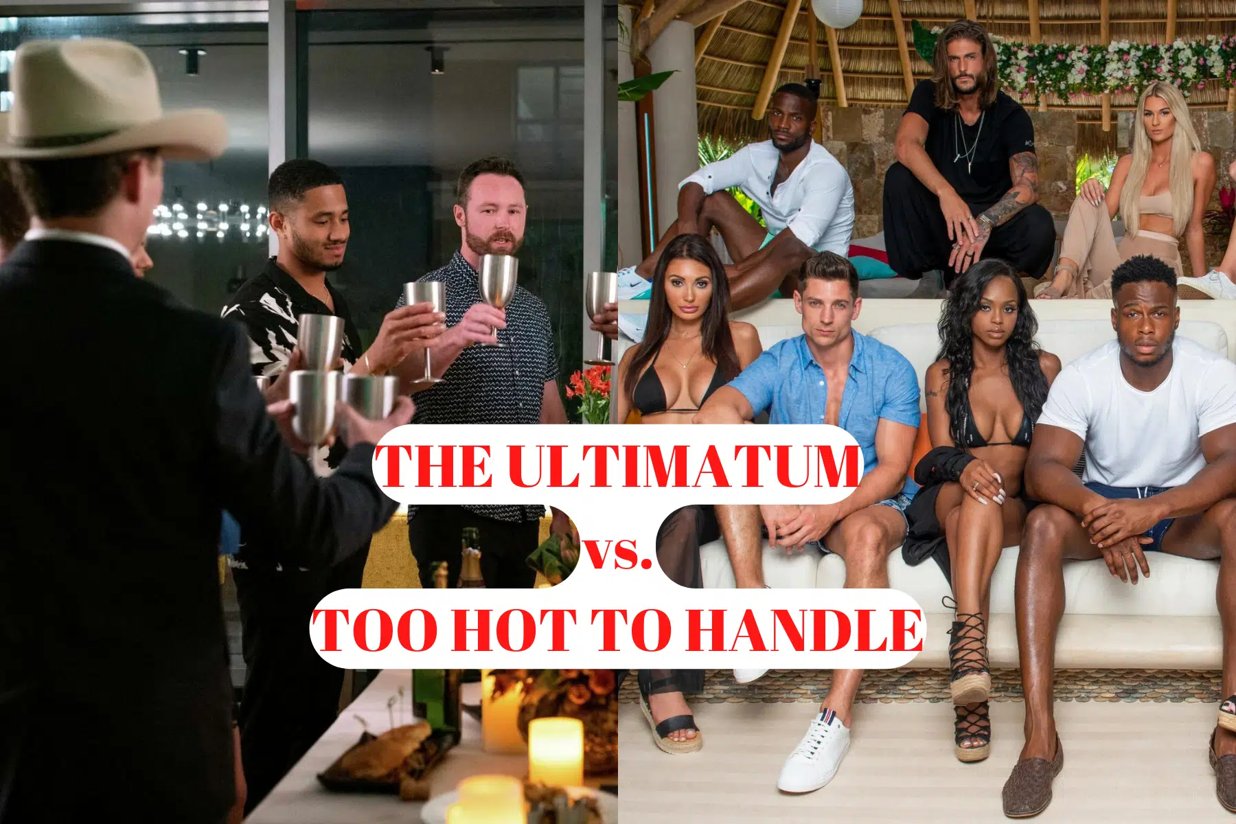 Which One is Better: The Ultimatum vs Too Hot to Handle