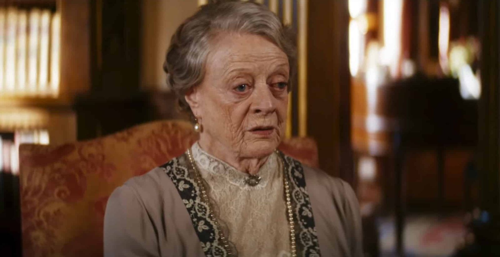 Maggie Smith in Downton Abbey A New Era