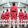 Worst Squid Game Characters Ranked