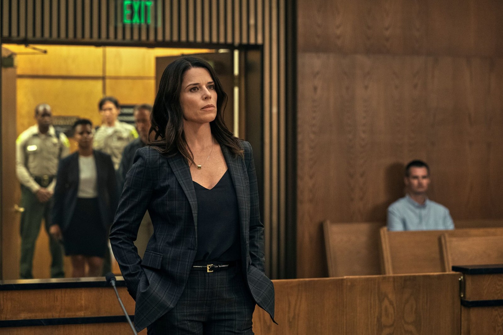 Neve Campbell as Maggie McPherson in The Lincoln Lawyer