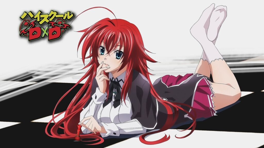4. Rias Gremory from High School DxD