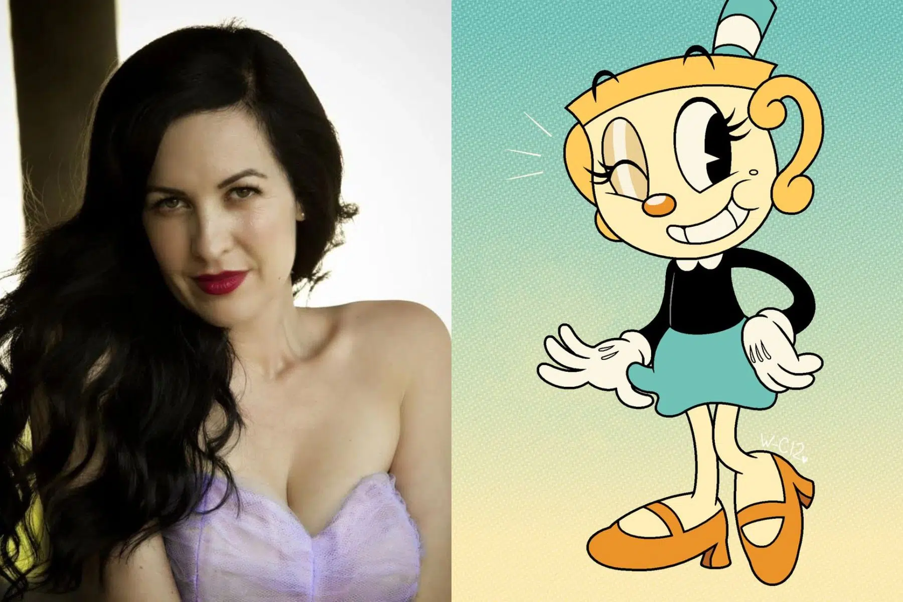 Shoots & Splatters on X: Can you believe Ms. Chalice and Mandy share the  same voice? The talented Grey DeLisle-Griffin always understands the  assignment. #TheCupheadShow #Cuphead  / X