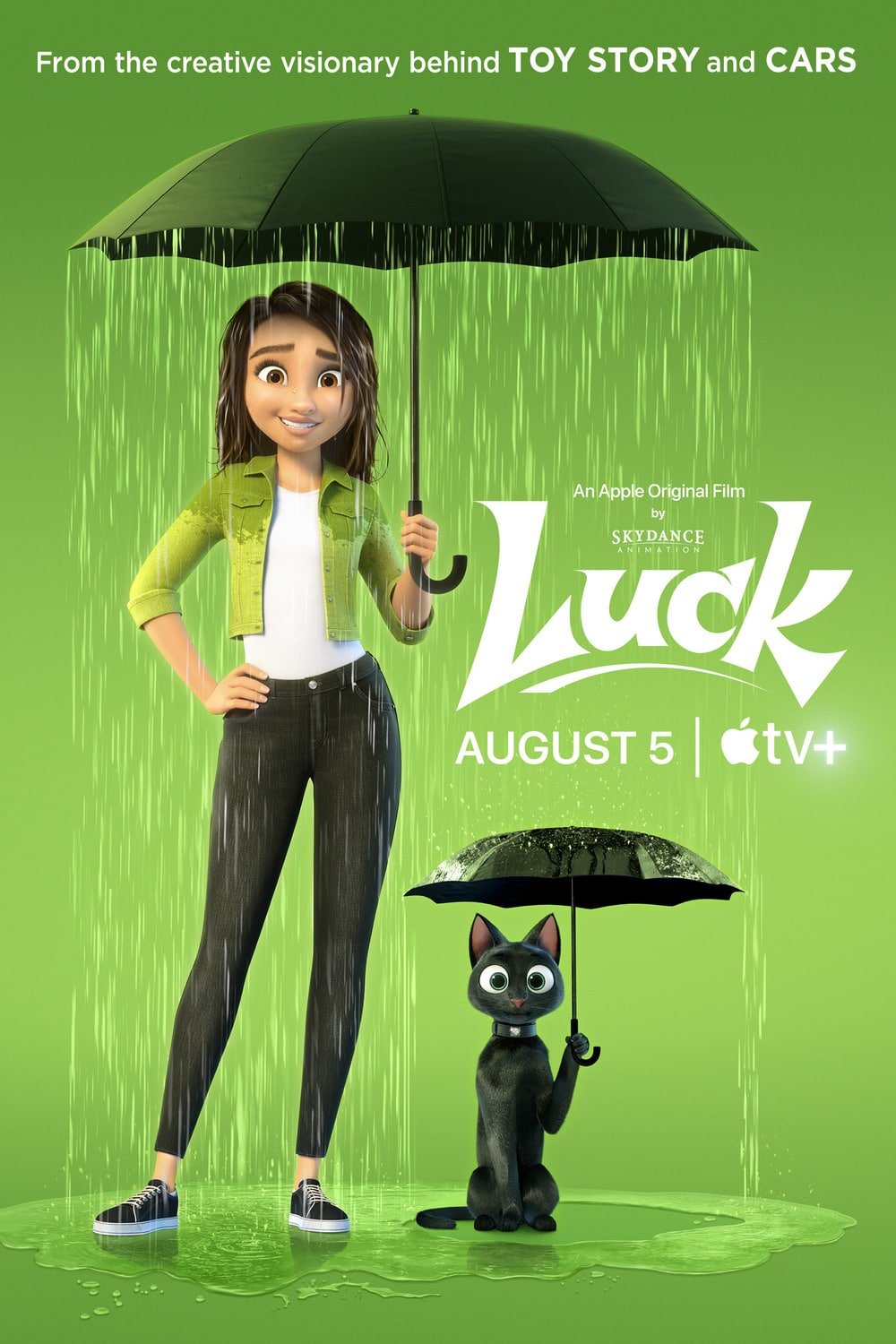 How long is the movie Luck 2022?