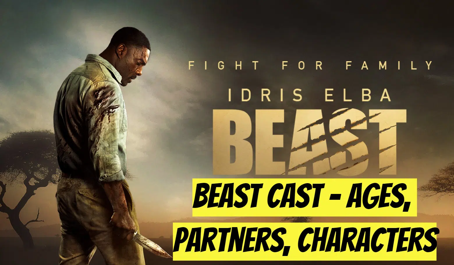 Beast Cast - Ages, Partners, Characters