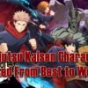 All Jujutsu Kaisen Characters Ranked From Best to Worst