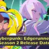 Cyberpunk: Edgerunners Season 2 Release Date