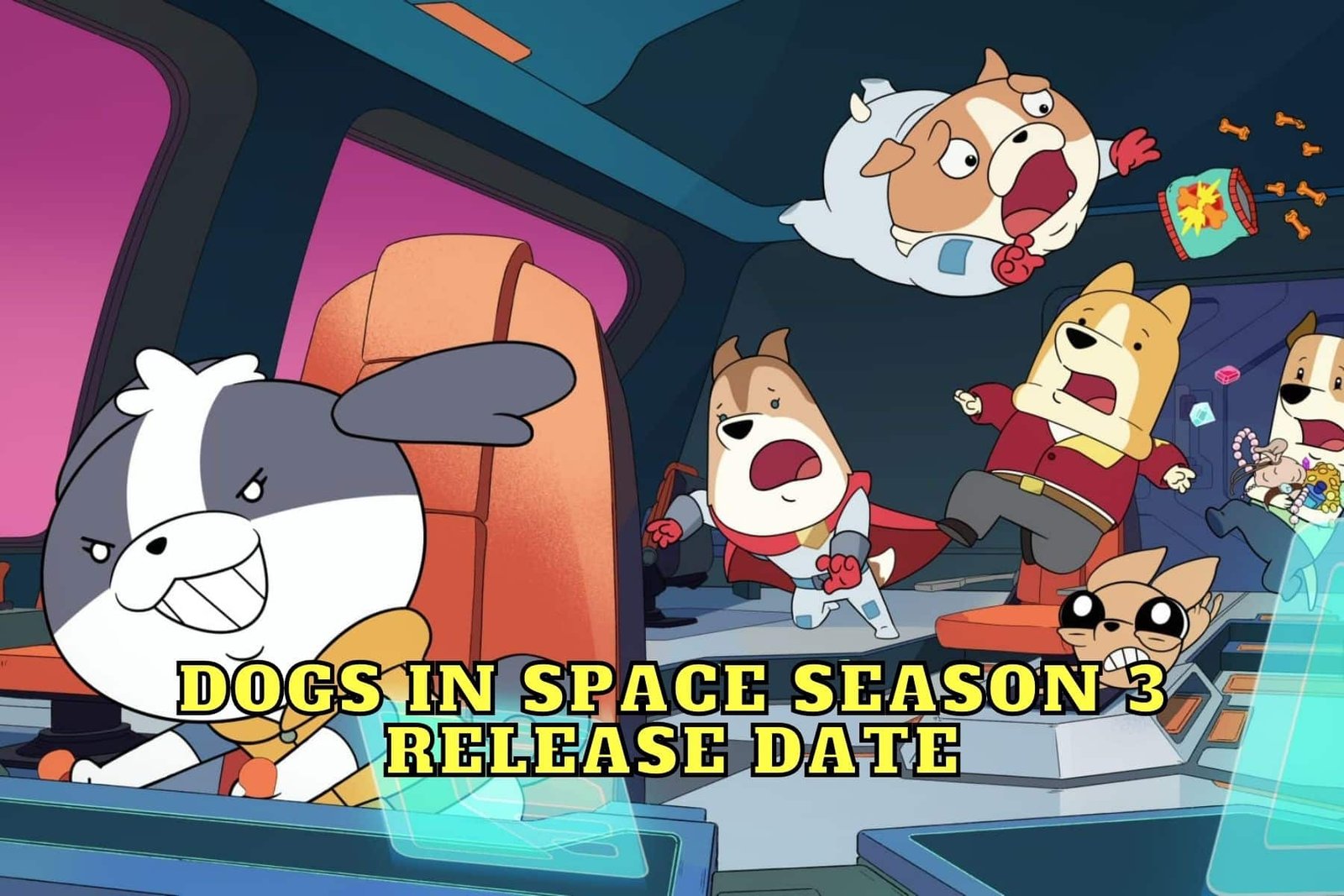 Dogs in Space Season 3 Release Date, Trailer