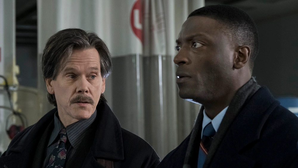 Kevin Bacon and Aldis Hodge