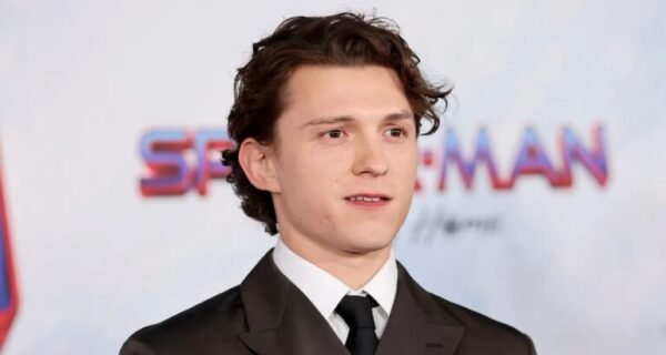 Tom Holland at the premiere of Spider-Man: No Way Home