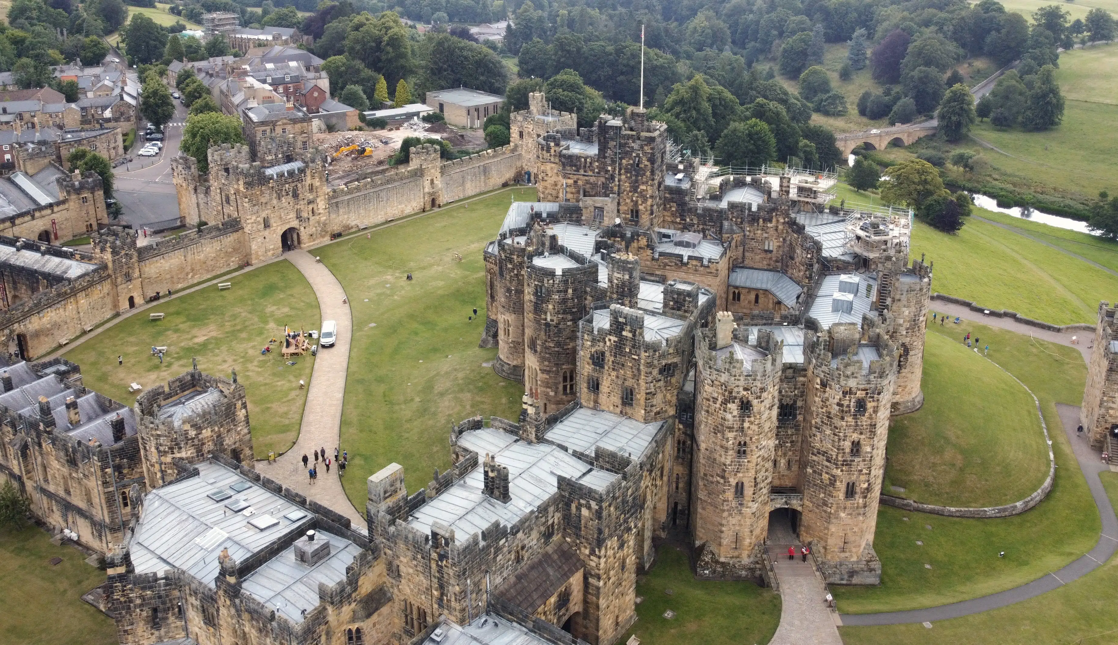 All Harry Potter Filming Locations - Alnwick Castle
