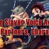 Demon Slayer Voice Actors - Ages, Partners, Characters