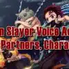 Demon Slayer Voice Actors - Ages, Partners, Characters