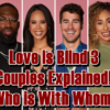 Love is Blind 3 Couples Explained! - Who is With Whom